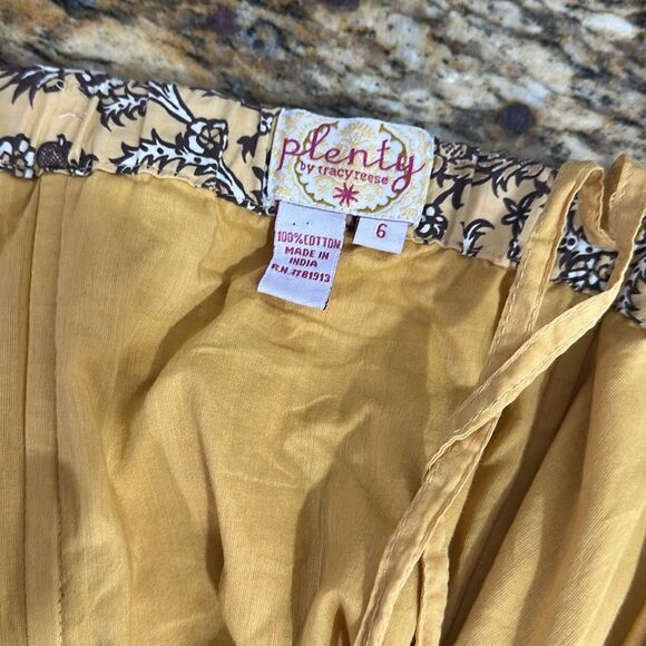 Plenty by Tracy Reese Anthropologie Strapless Printed Mini Dress Size 6 - Picture 5 of 8